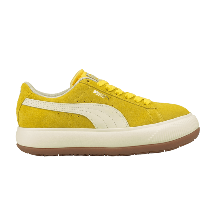 Puma Wmns Suede Mayu Up 'Super Lemon' — Super Lemon/Marshmallow/Gum 3