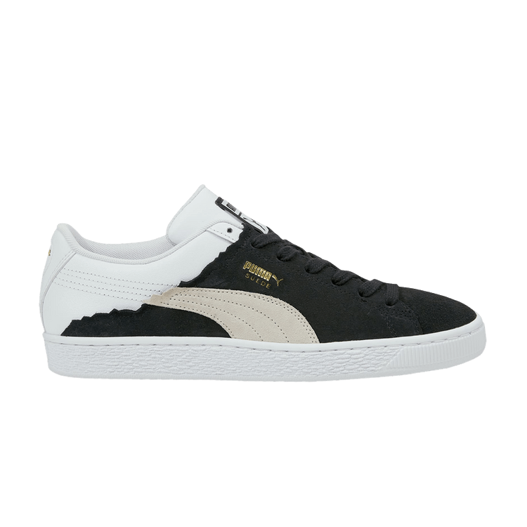 Puma Suede 'Layers - Black White' — Black/White
