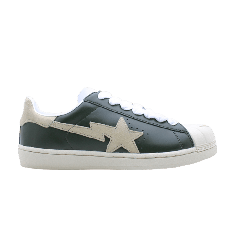 BAPE Skullsta FS-004 Low 'Olive Drab Beige' — Olive Drab/Beige