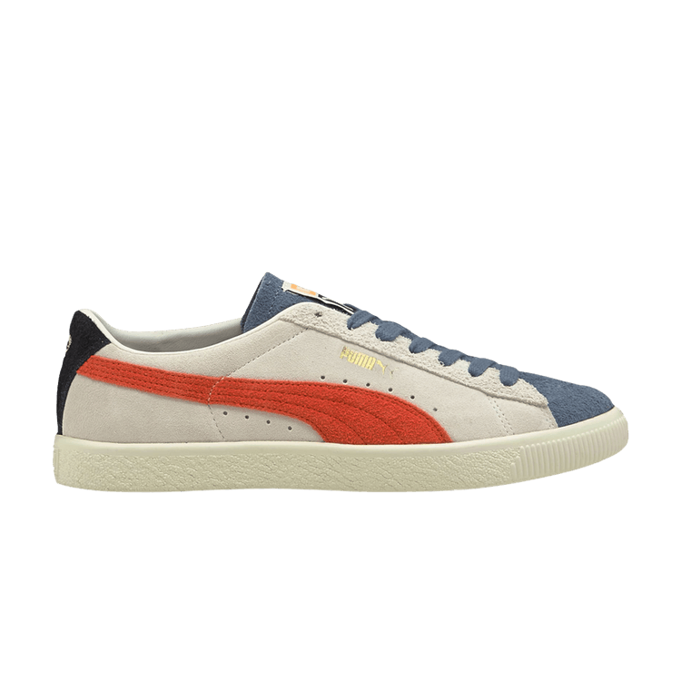 Puma Suede Vintage 'WTFormstrip - Peyote China Blue' — Whisper White/Peyote/China Blue