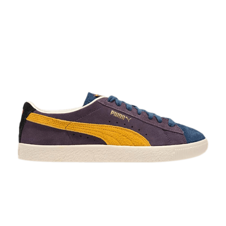 Puma Suede Vintage 'WTFormstrip - Intense Red Sweet Grape' — Intense Red/Sweet Grape/Intense Blue