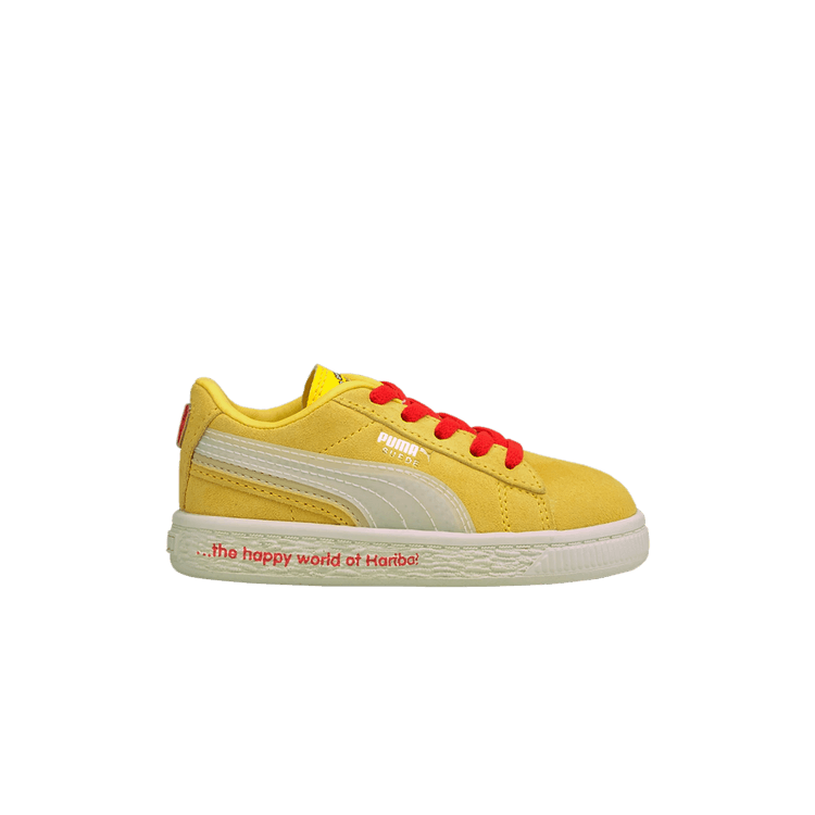 Haribo x Puma Suede Triplex Infant 'Gold Bears' — Mimosa/Whisper White