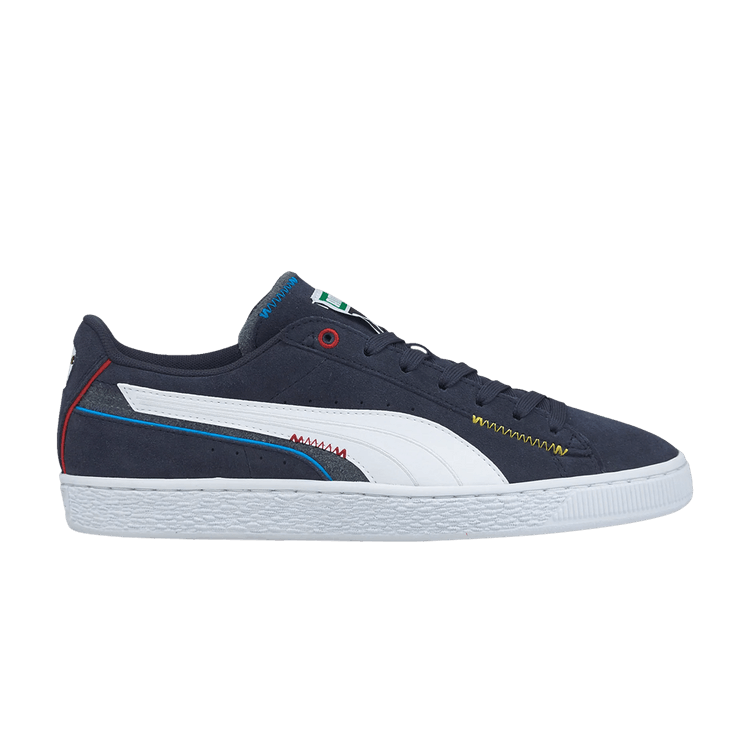 Puma Suede 'Displaced - Parisian Night' — Parisian Night/White/Dark Slate