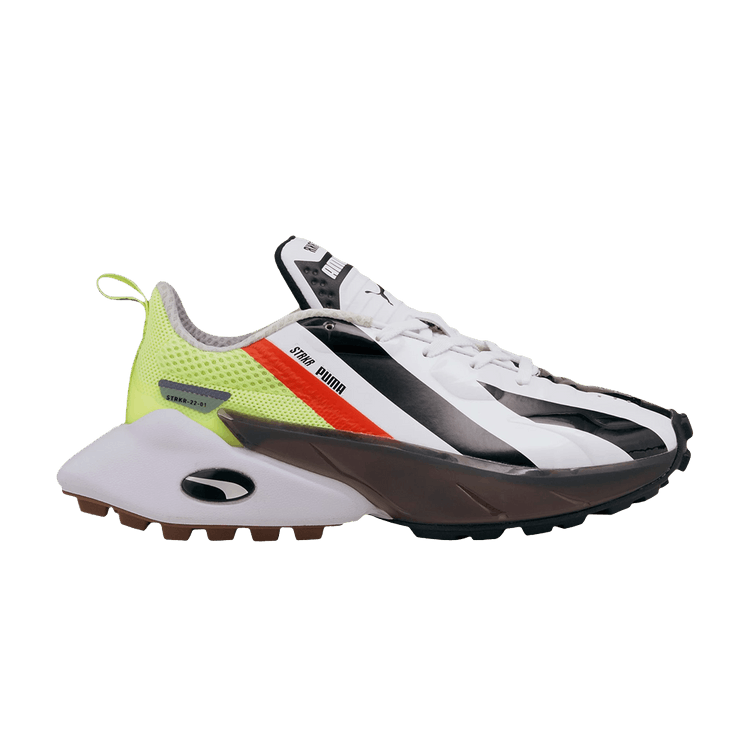 Puma Wmns STRKR 'White Black Fizzy Yellow' — White/Black/Fizzy Yellow