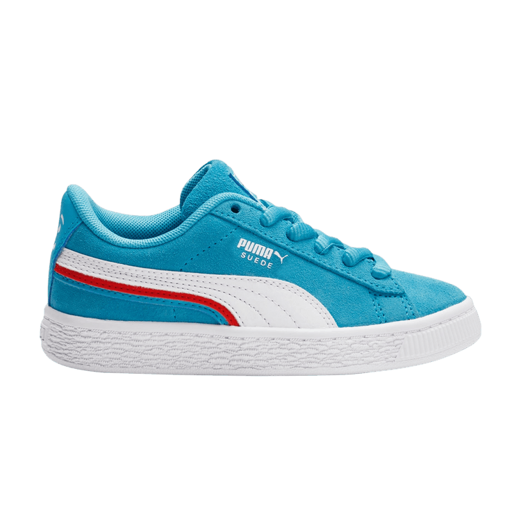 Kool-Aid x Puma Suede Triplex Little Kid 'White Blue Atoll' — White/Blue Atoll
