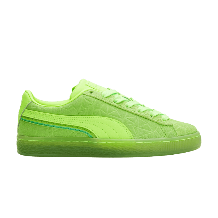 Puma Suede Triplex Mono Jr 'Quake - Green Glare' — Green Glare/Green Flash/Irish Green