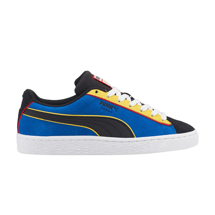 SmileyWorld x Puma Suede Big Kid 'Royal' — Royal/Black
