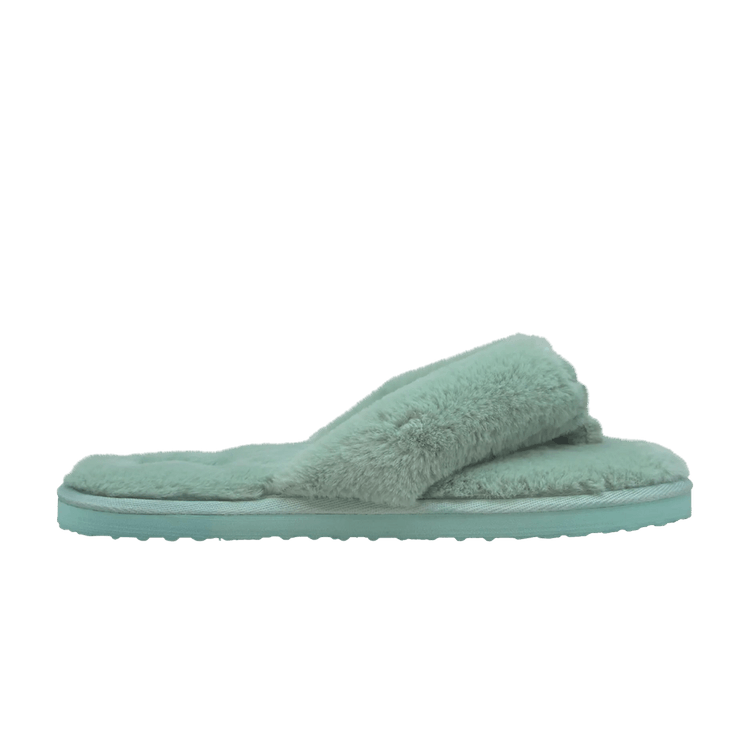 Puma Wmns Fluff Flip Slide 'Eggshell Blue' — Eggshell Blue/White