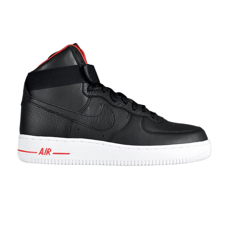 Nike Air Force 1 High Premium 'LeBron' — black/black
