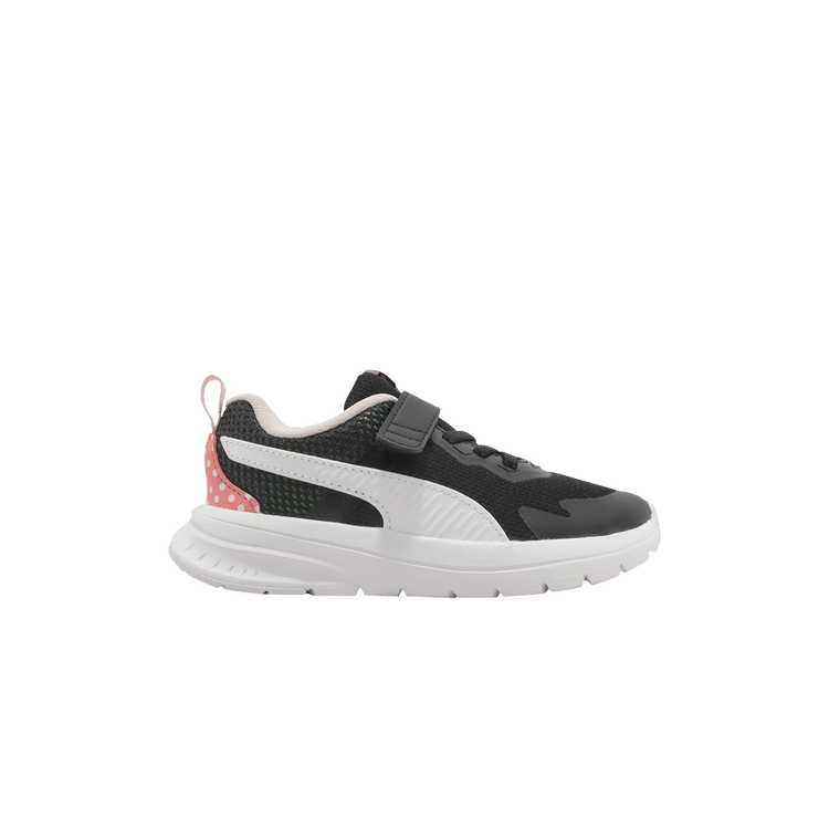 Puma Evolve Run Glitter AC Jr 'Black White' — Black/White