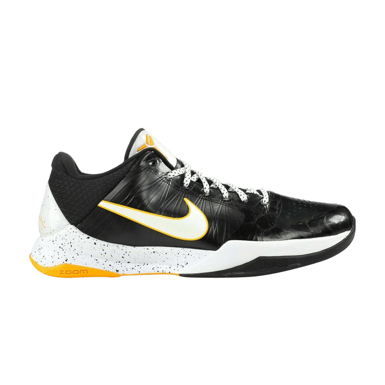 Nike Zoom Kobe 5 XDR 'Del Sol' — Black/White/Del Sol