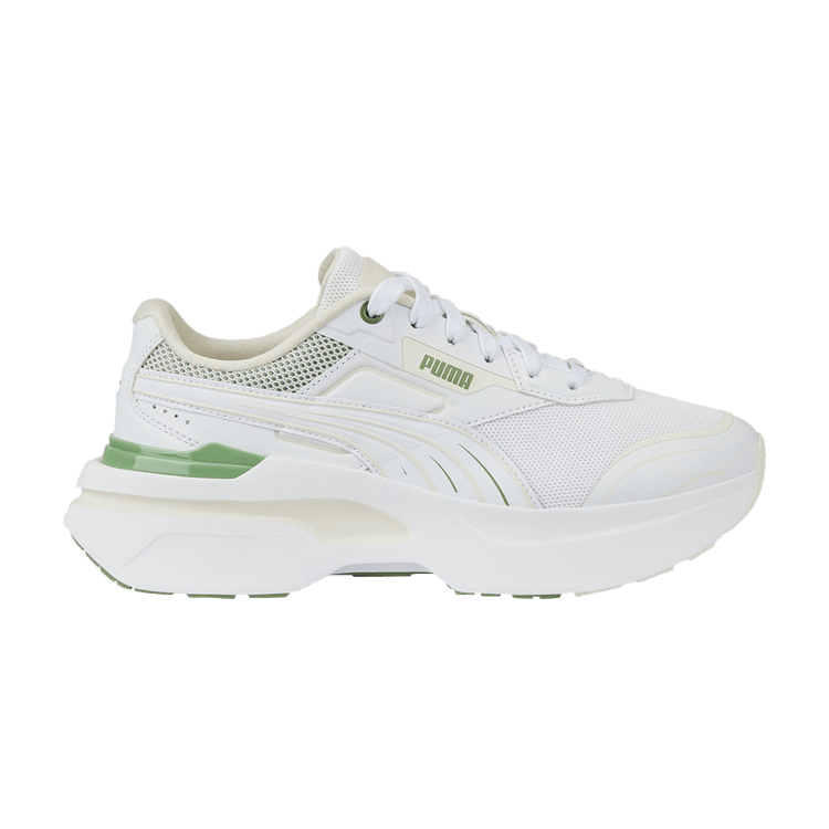 Puma Wmns Kosmo Rider Feminine Tech 'White Green' — White/Pristine