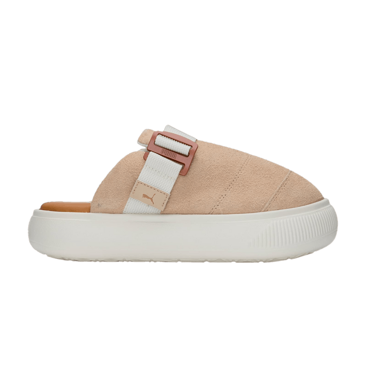 Puma Wmns Suede Mayu Mule 'Light Sand Pristine' — Light Sand/Pristine/Desert Tan