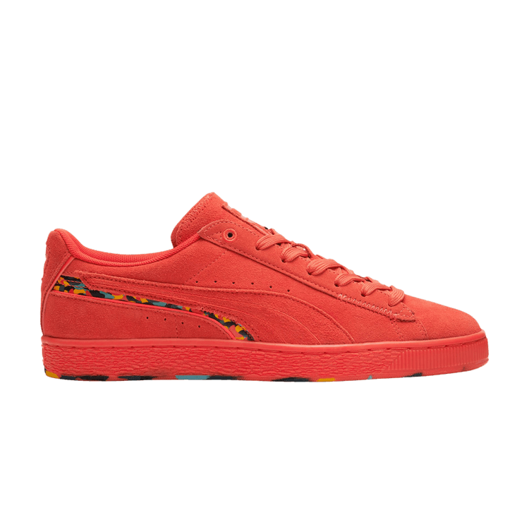Puma Suede 'Displaced - Cherry Tomato' — Cherry Tomato