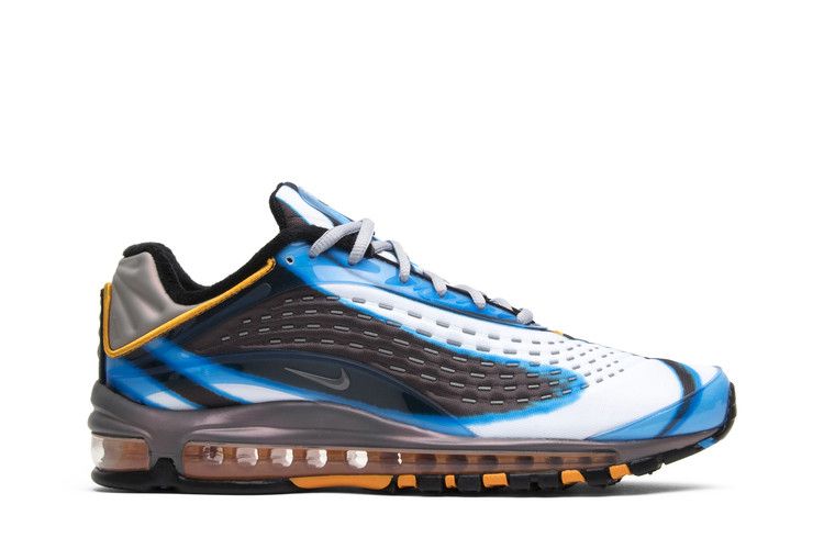Nike Air Max Deluxe 'Photo Blue' — Photo Blue/Wolf Grey-Orange Peel-Black (2)