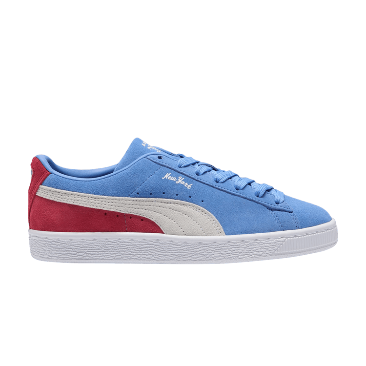 Puma Wmns Suede Classic 21 'NYC' — Blue Skies/White/Club Red