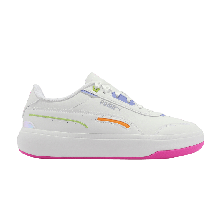 Puma Wmns Tori Pixie 'White Clementine' — White/Clementine/Elektro Purple/Lily Pad/Ravish