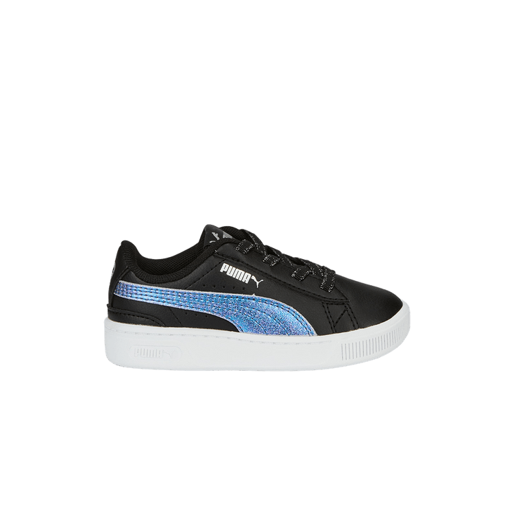 Puma Vikky V3 Toddler 'Bioluminescence - Black' — Black/Silver