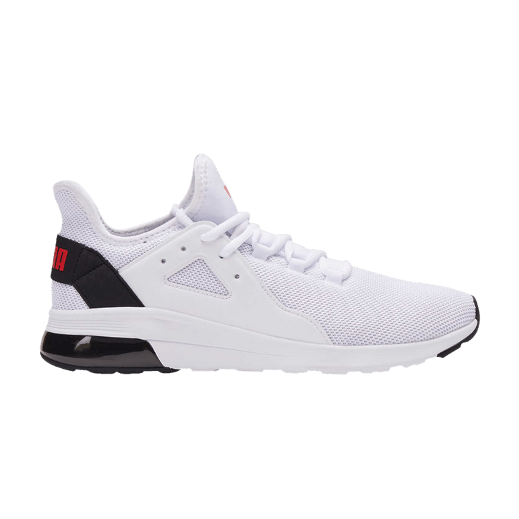 Puma Electron Street 'White Black Red' — White