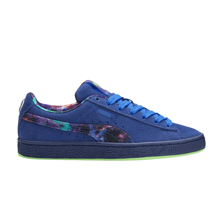 Puma Suede Classic 21 Jr 'Galaxy' — Elektro Blue/Dazzling Blue