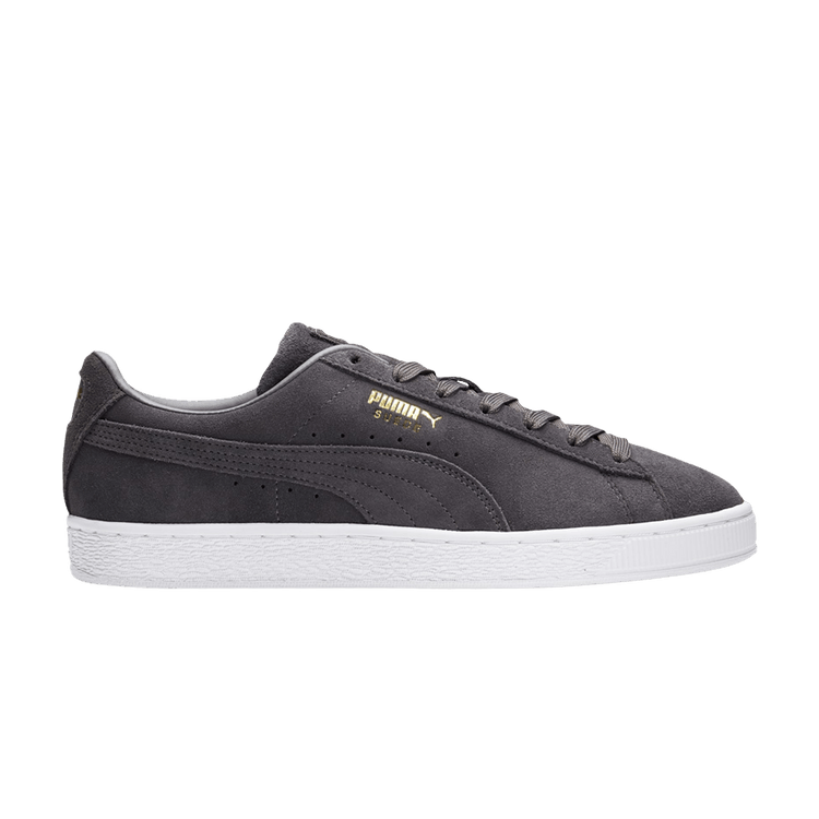 Puma Suede 'Classic Tones - Castlerock' — Castlerock/Team Gold