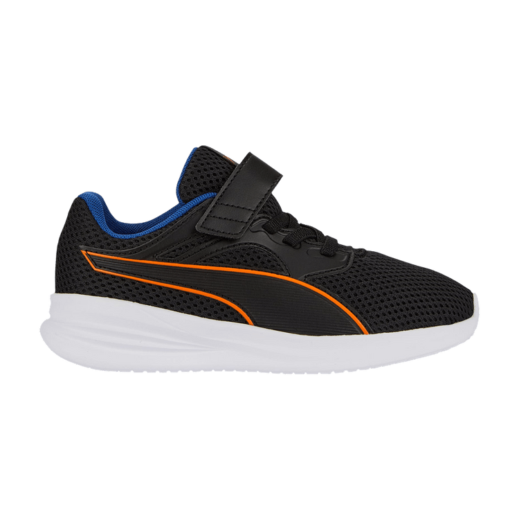 Puma Transport Block AC Little Kid 'Black Rickie Orange' — Black/Rickie Orange