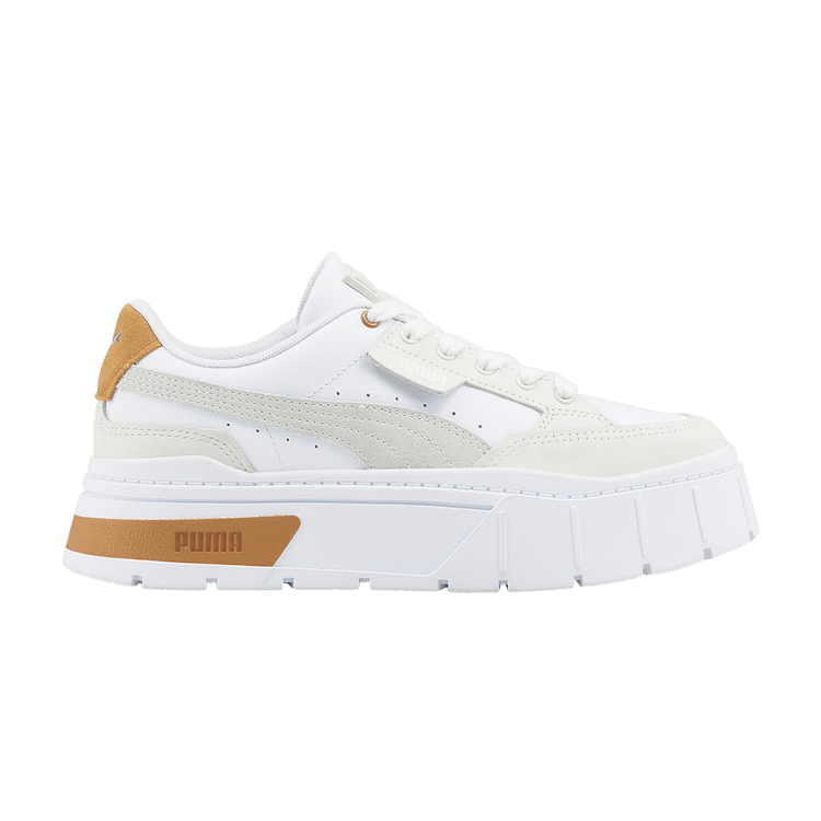 Puma Wmns Mayze Stack Luxe 'Frosted Ivory White' — White/Frosted Ivory