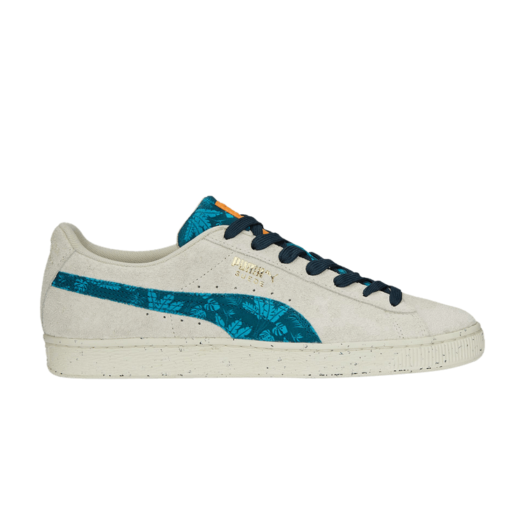 Puma Suede 'Gentle Jungle - Ivory' — Frosted Ivory/Dark Night
