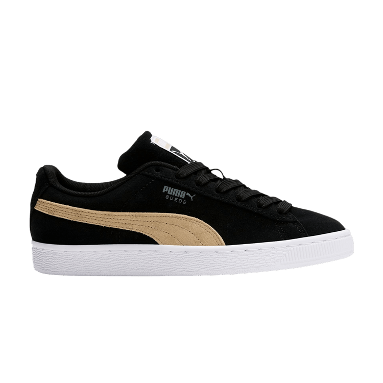 Puma Wmns Suede Classic T7 'Black Light Sand' — Black/Light Sand/White