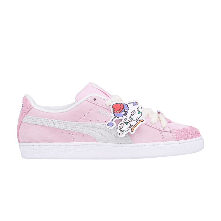 8enjamin x Puma Suede 'Fluz' — Pink Lavender/Warm White