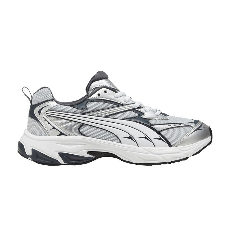 Puma Morphic 'Silver Glacial Grey' — Glacial Grey/White/Strong Grey
