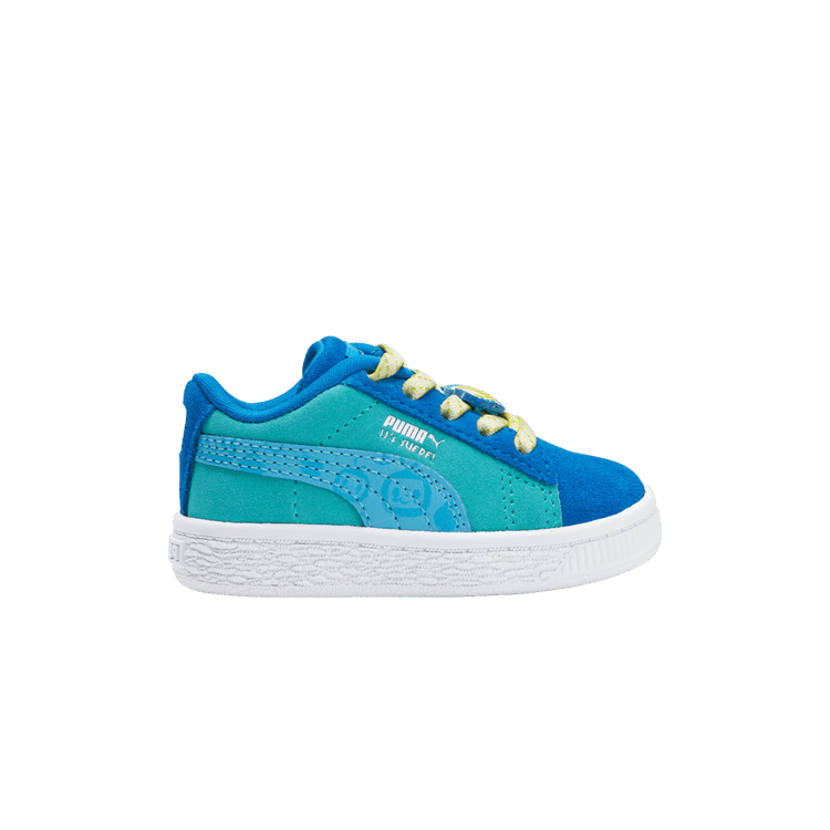 Cocomelon x Puma Suede AC Infant 'JJ' — Team Royal/Luminous Blue