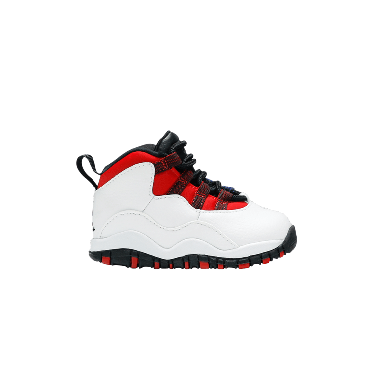 Air Jordan 10 TD 'Olympians' — White/Black/University Red/Hyper Royal