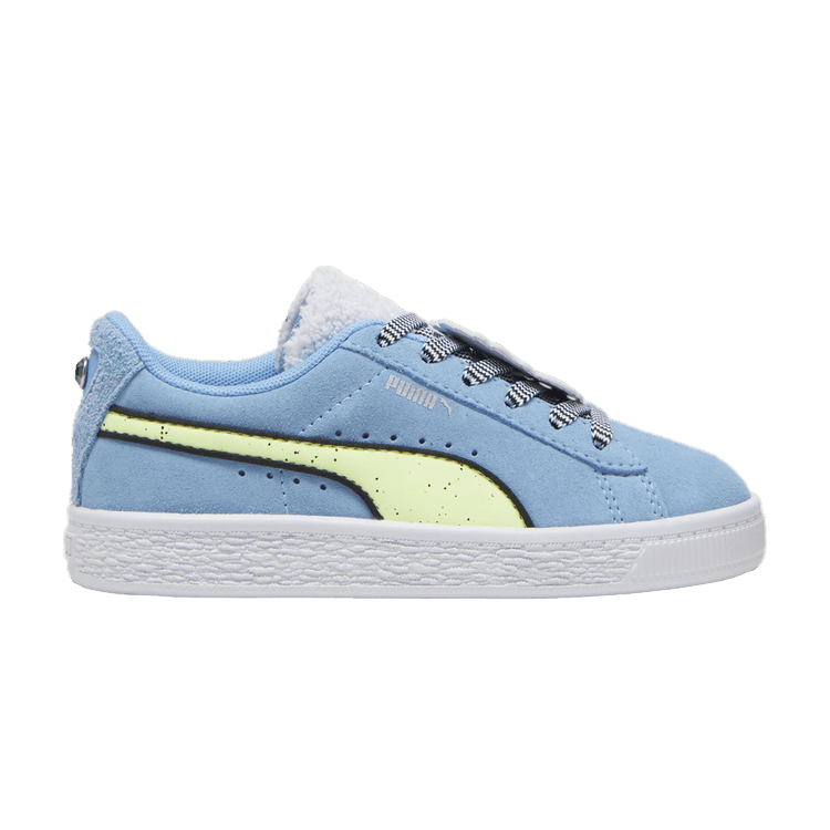 Trolls x Puma Suede Little Kid 'Tiny Diamond' — Team Light Blue/Fizzy Light