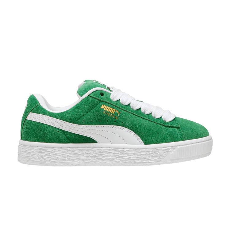 Puma Suede XL Big Kid 'Archive Green' — Archive Green/White