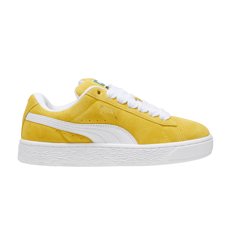 Puma Suede XL Big Kid 'Fresh Pear' — Fresh Pear/White