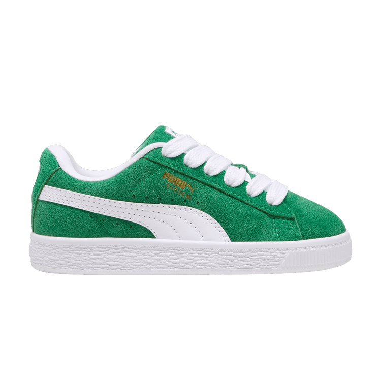 Puma Suede XL Little Kid 'Archive Green' — Archive Green/White