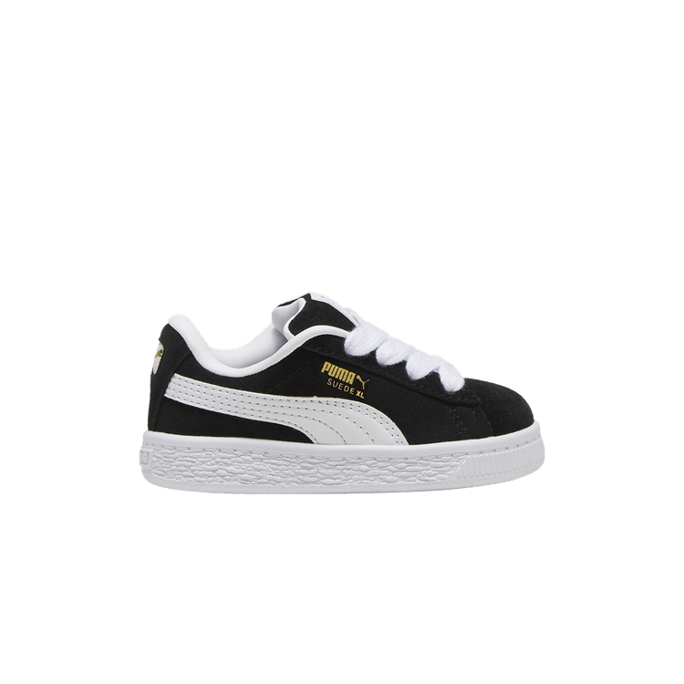 Puma Suede XL Toddler 'Black White' — Black/White