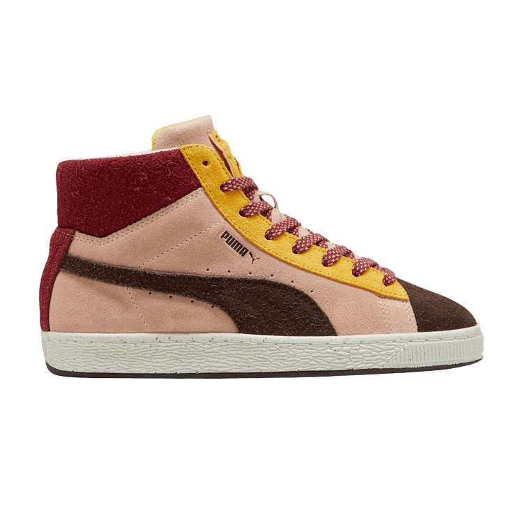 lemlem x Puma Wmns Suede Mid 'Dark Chocolate Rose Quartz' — Dark Chocolate/Dark Chocolate/Rose Quartz