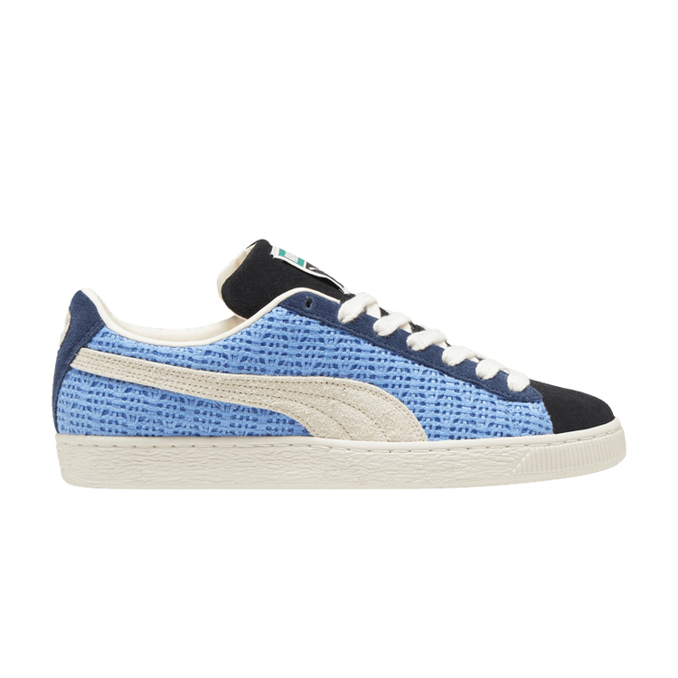 Puma Suede 'Crochet - Blue Skies' — Blue Skies/Sugared Almond