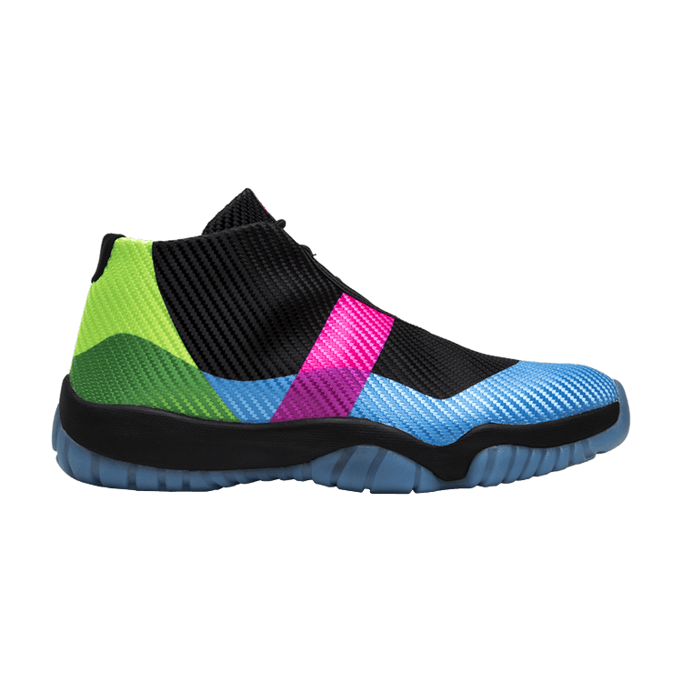 Air Jordan Future 'Quai 54' — Black/University Blue-Pink Blast