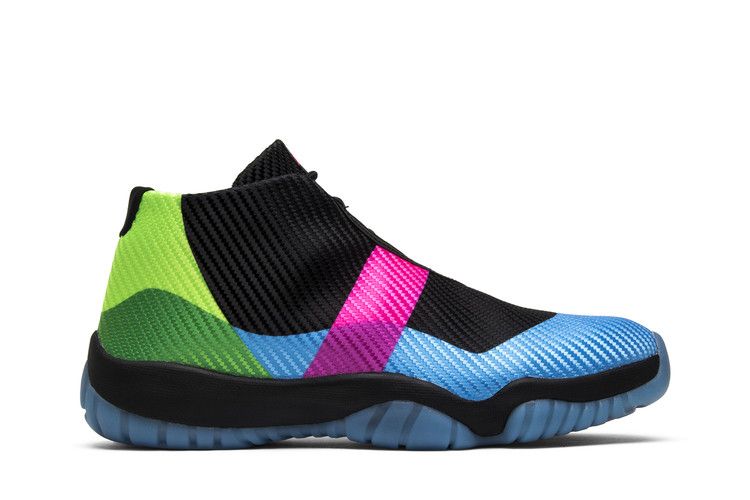 Air Jordan Future 'Quai 54' — Black/University Blue-Pink Blast