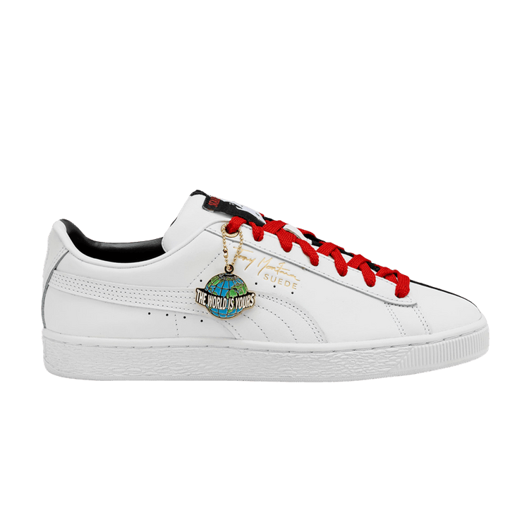 Shoe Palace x Puma Suede 'Scarface' — Black/White