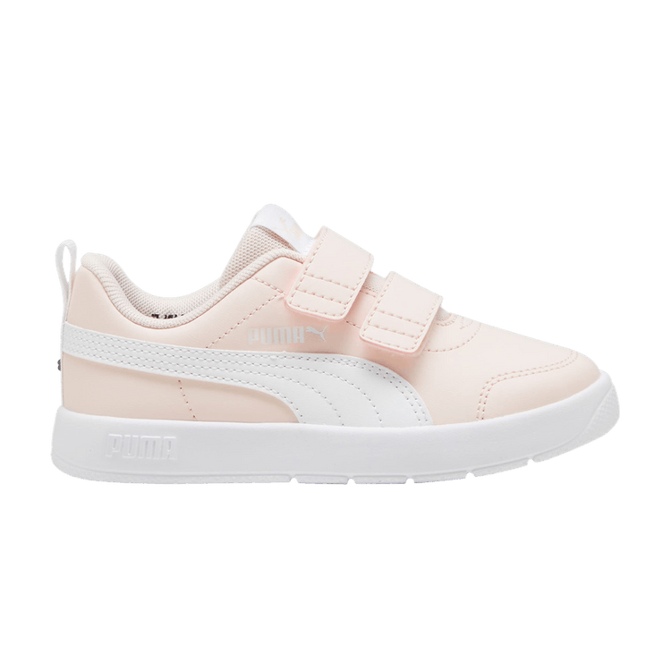Puma Courtflex V3 V Little Kid 'Island Pink White' — Island Pink/White