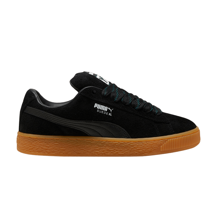Puma Suede XL 'Flecked - Black Gum' — Black/Ponderosa Pine/Gum