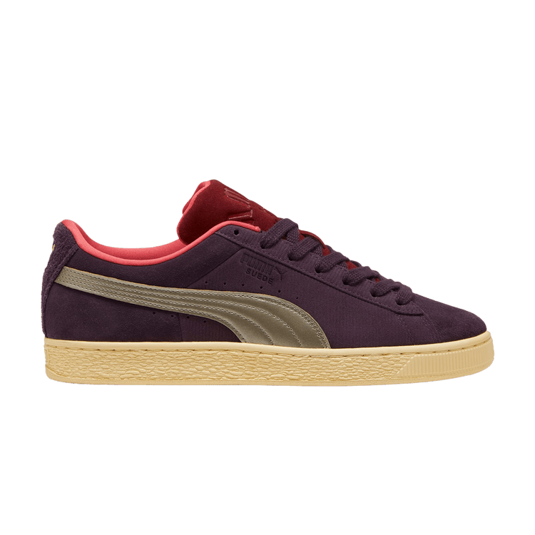 Puma Suede 'Play Loud' — Midnight Plum/Chamomile