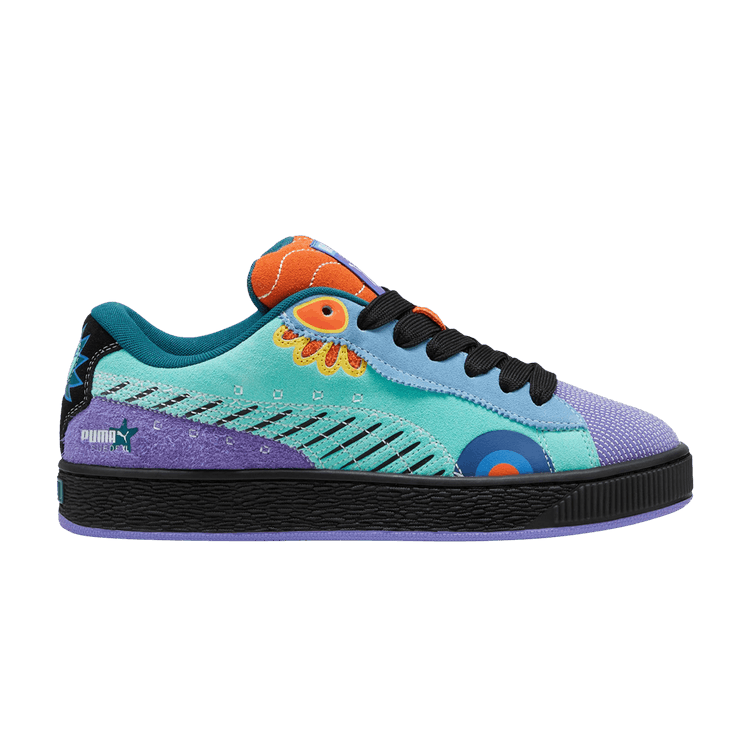 Puma Suede XL 'Dia De Los Muertos Pack - Mint' — Mint/Dark Amethyst