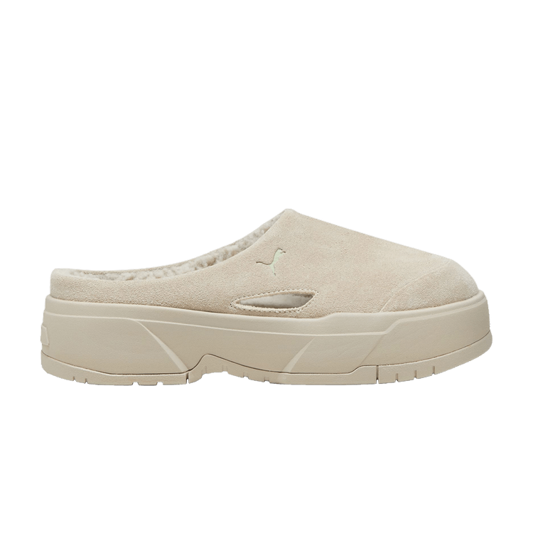 Puma Wmns CA Mule 'Frost Explorer - Desert Dust' — Desert Dust/Calming Green