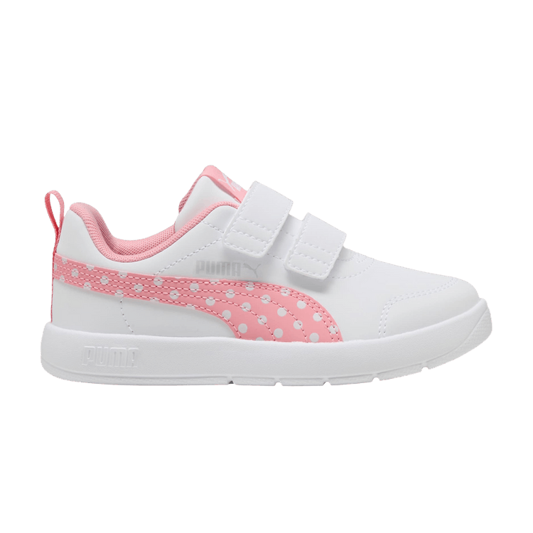 Puma Courtflex V3 Dotty V PS 'White Pink' — White/Pink