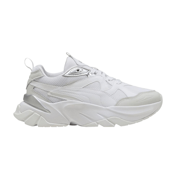 Puma Wmns Sophyr Metallic 'White Silver' — White/Silver